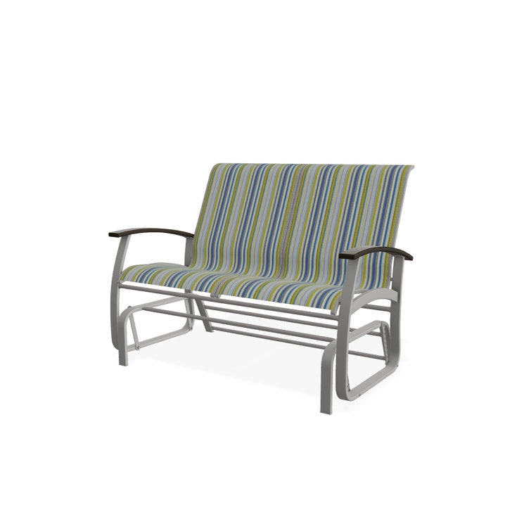 Aluminum porch glider hot sale